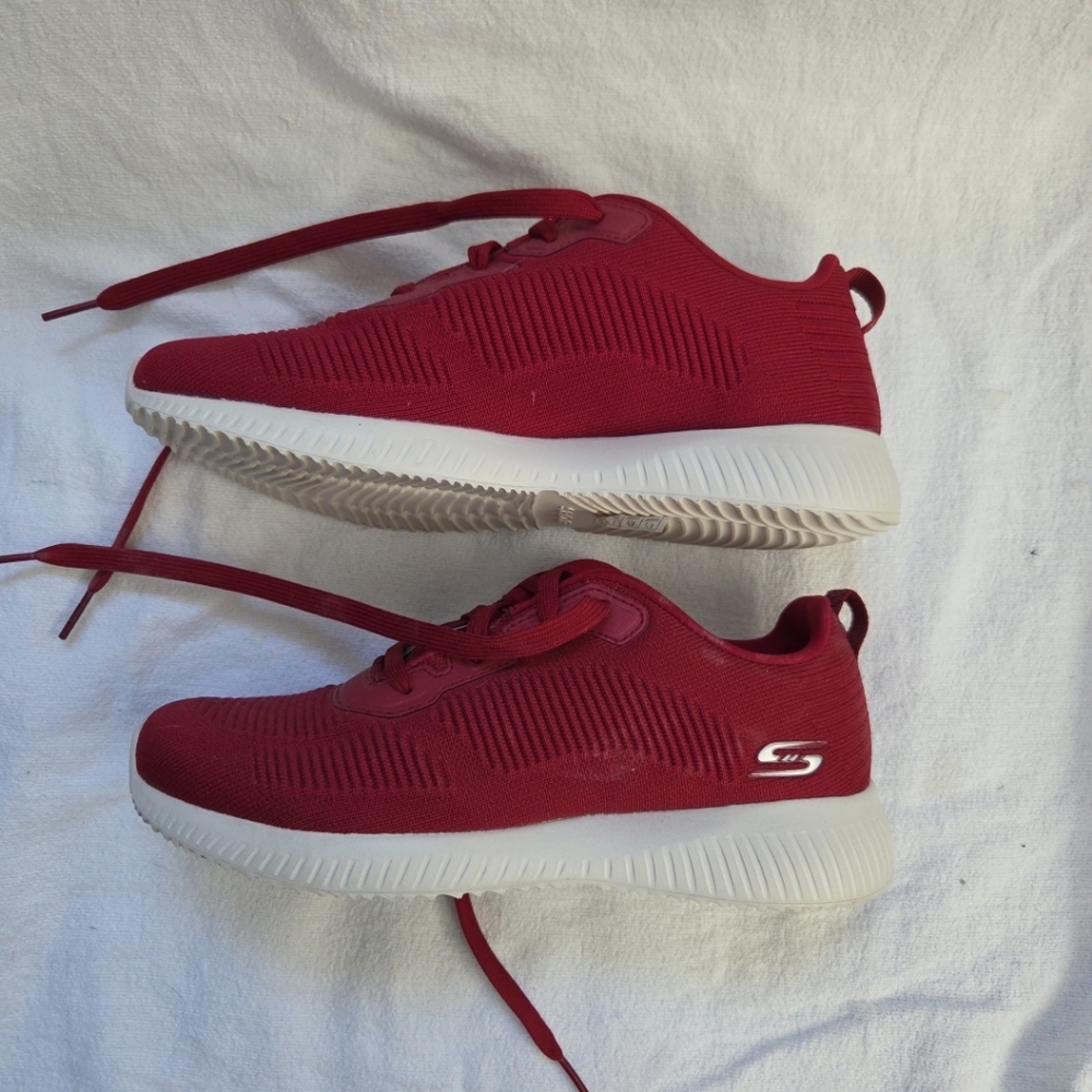 Skechers Bob's Memory Foam Sneakers 7 1/2 - Picture 4 of 6